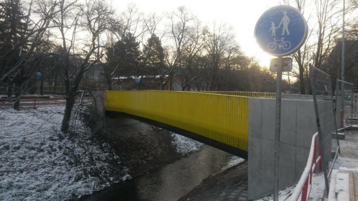 Cena nového mostu je necelých 7 mil. Kč.