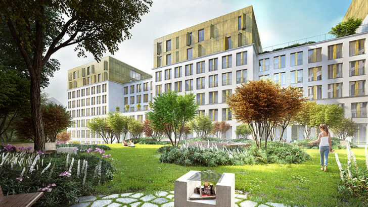 Karlín Group a International Campus postaví v Holešovicích největší projekt studentského bydlení.