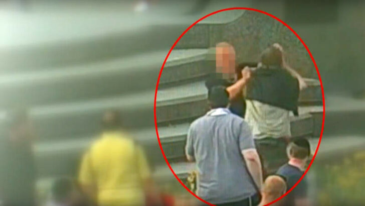 VIDEO: Brutální bitka opilých mužů u pomníku Jana Husa