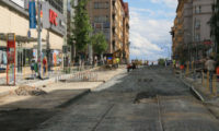 Rekonstrukce Jičínské ulice.