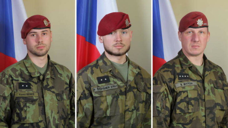Padlí hrdinové z Afghánistánu.