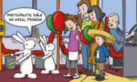 Oblíbení králíci z klobouku jsou tvářemi nové kampaně Dopravního podniku hl. m. Prahy.