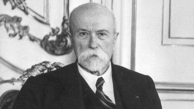 První československý prezident Tomáš Garrigue Masaryk.