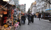 Adventní trhy v centru Prahy (ilustrační foto).