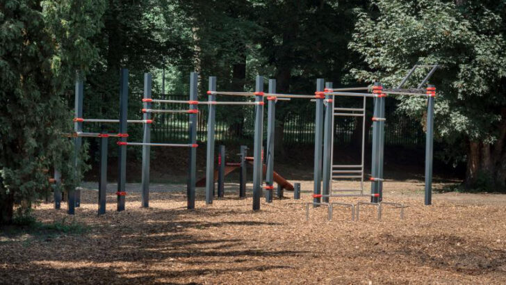 Výstaviště Praha nově nabízí dětskou lanovou stezku, fitness a workout hřiště