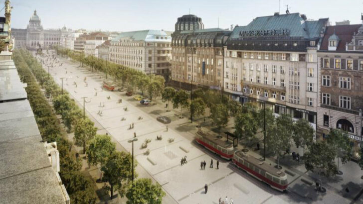 Václavské náměstí se zásadně promění. Praha představila novou podobu návrhu