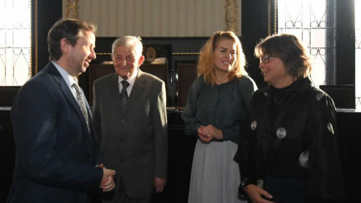 Režisér Jiří Menzel obdržel čestné občanství hlavního města Prahy