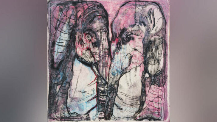 Josef Zlamal: How to Be an Elephant IV (2019).