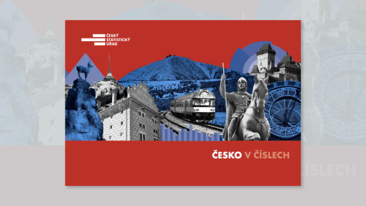 Česko v číslech. Bezplatná publikace shrnuje náš každodenní život