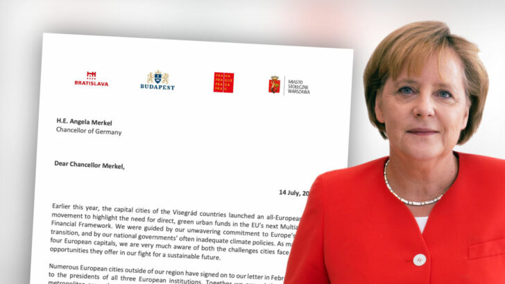 Primátoři metropolí V4 napsali otevřený dopis Angele Merkelové