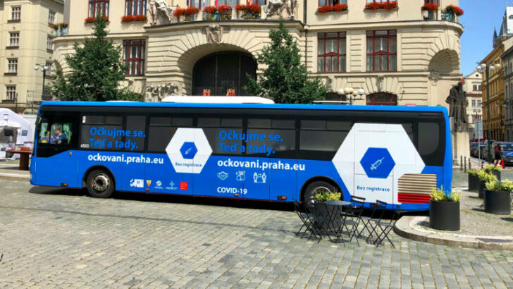 Očkovací autobus skončil. Naočkoval přes 1200 lidí