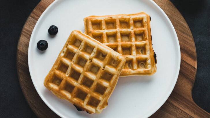 RECEPT: Základní snídaňové vafle