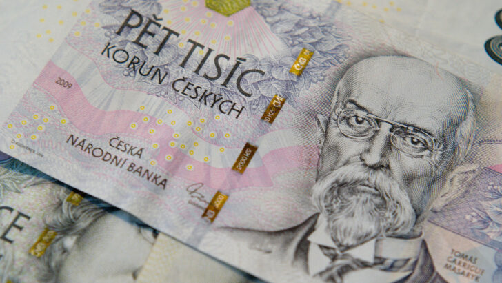 TGM na nejvyšší nominální bankovce Česka